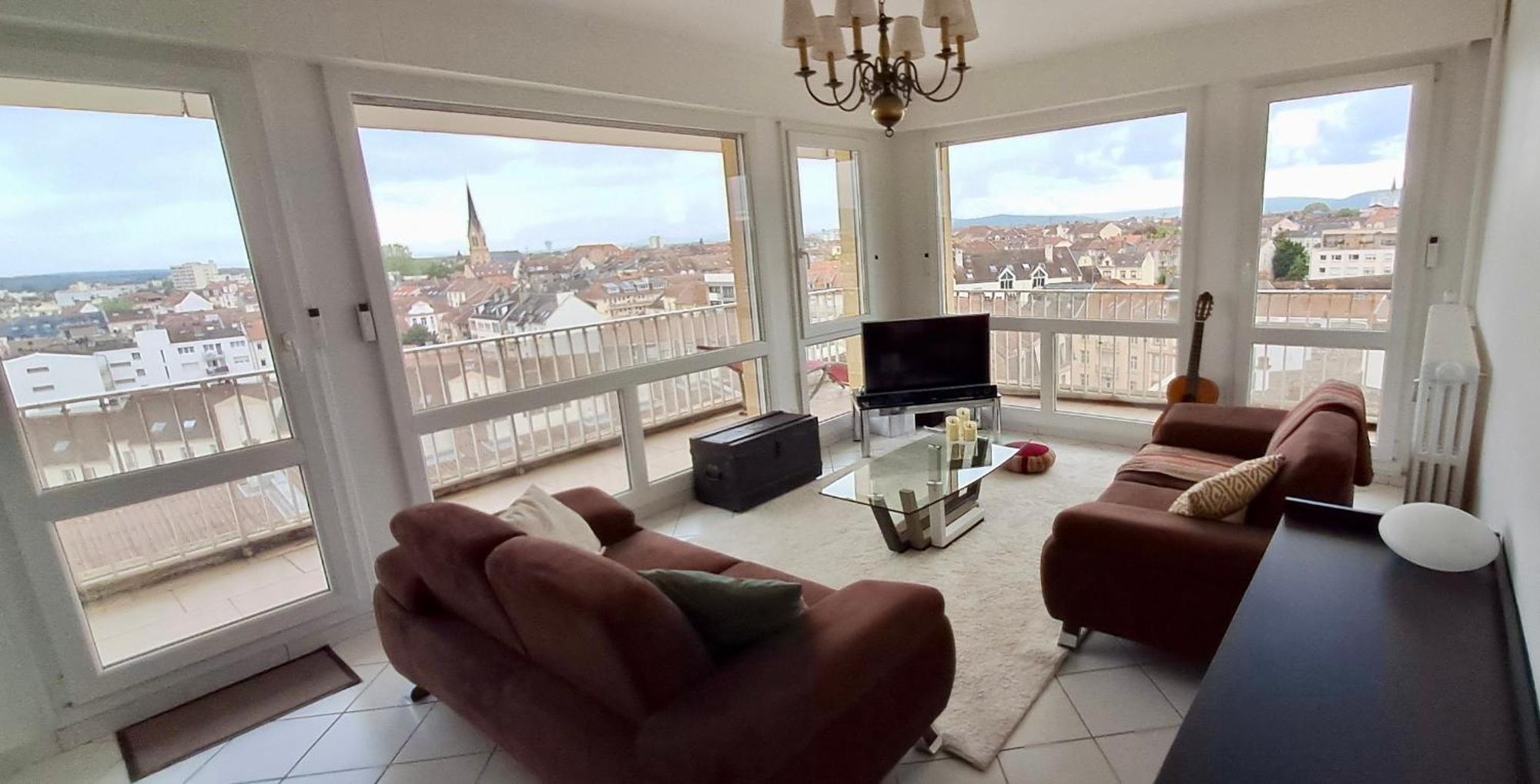 Apartamento Vue Magnifique, 7 Mn Gare, Muse, Centre, Parking Metz Exterior foto